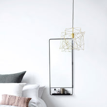 House Doctor Hängelampe Asymmetric in Gold glänzend - Designer Deckenlampe