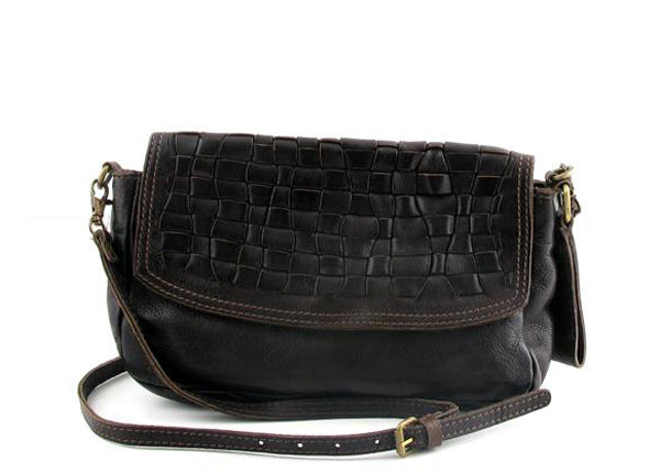 Cowboysbag Handtasche Baltimore in dunkelbraun - kleine Umhängetasche