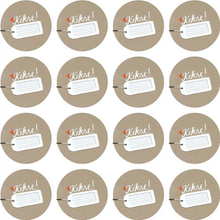 Aufkleber Kekse - 24 Stück Sticker für Gastgeschenk von Eine der Guten made in Germany