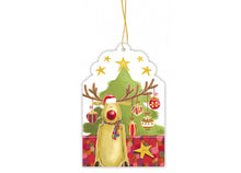 Geschenkanhänger „Reindeer“ im Set aus 5 Stück