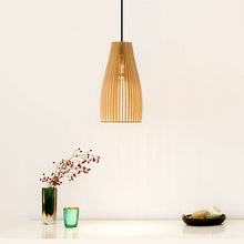 IUMI Pendelleuchte ENA natur - Hängelampe aus Holz made in Berlin