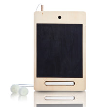 Donkey I-Wood mini - I-Pad aus Holz mit Kreide und Schwämmchen für Kinder