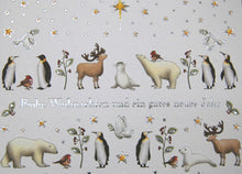 Weihnachtskarte "Frohe Weihnachten und ein gutes neues Jahr"