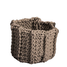 Broste kleiner Strickkorb Knit natur - Aufbewahrungskorb gestrickt