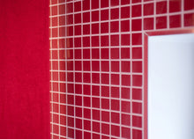 stein & ambiente Glasmosaik candy-red - 1 Netz 30x30 cm Mosaik aus Glas in rot