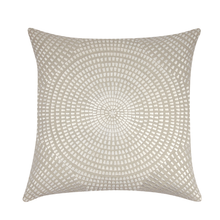 Pad Kissen Zadig sand aus Baumwolle - handgefertigtes Dekokissen 40 x 40 cm
