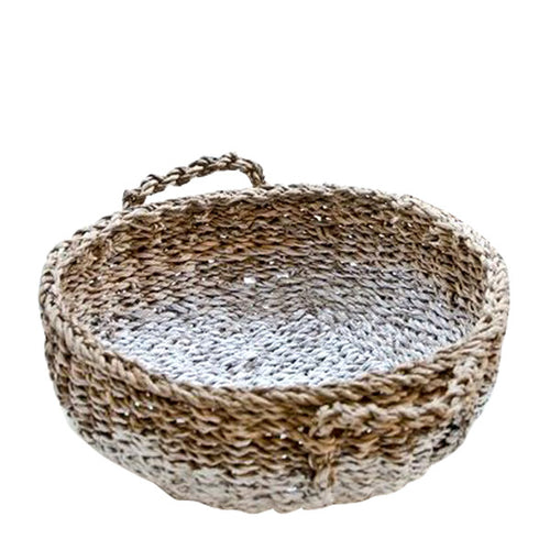 HK Living Aufbewahrungskorb aus Seegras medium - schöner Korb 100% Natur