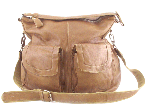 Damentasche Castletown in sand von cowboysbag - Umhängetasche für jeden Tag