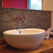 1 qm Marmorsticks caligo grey von stein & ambiente - Marmorstäbchen schwarz-grau