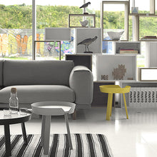 Muuto coffee table Around small in grau - Designer Beistelltisch