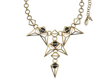 Pilgrim Kette Cut Diamond - vergoldete Halskette mit Kristallsteinen