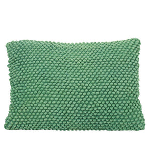 Imbarro Kissen Poppy in grün - weiches Sofakissen 35x50 cm