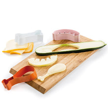 Donkey BBQ Veggies - 3 Stück lustige Gemüseausstecher aus rostfreiem Edelstahl