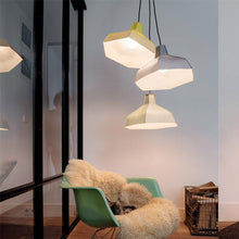 Pepe Heykoop Papierlampe folded lampshade gelb - Designer Lampenschirm aus Papier
