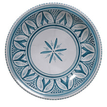 HK Living Souk Bowl large grau-blau - handgemachte Schale Marokko Design