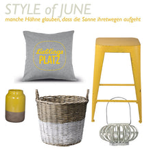 Bambuslaterne Tor in antik weiß von broste Copenhagen