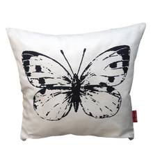 Lara Bim Baumwollkissen Butterfly in 50x50 cm  - Dekokissen made in Germany