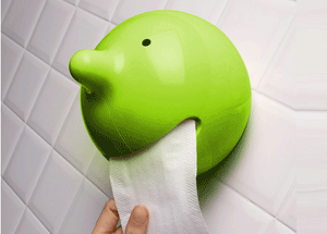 Toilettenpapierhalter Mr P in grün von Propaganda