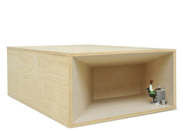 Aufbewahrungsbox mit Deckel aus Holz - Schöne Einsichten in large | tujuh