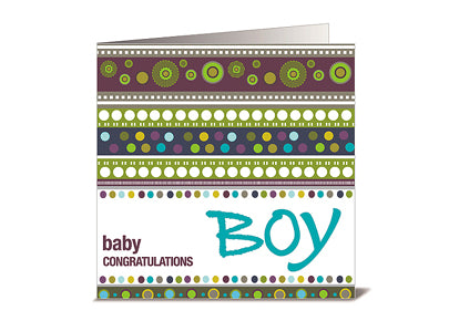 Baby boy - congratulation