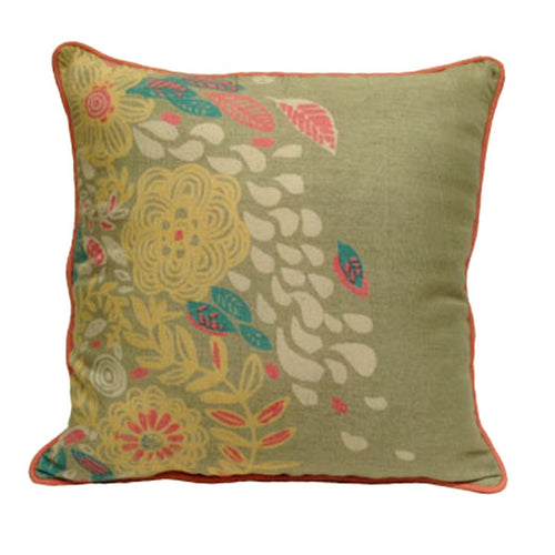 Dekokissen Summer Flair in beige - Sofakissen 45x45 von Imbarro