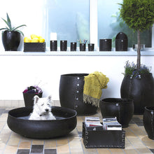 Giving and Living schwarzer Hundekorb dacarr - robuster Hundekorb mit Kissen