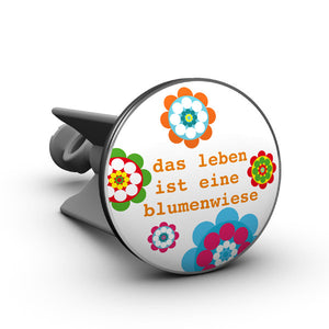 Plopp Waschbeckenstöpsel Blumenwiese - made in Germany