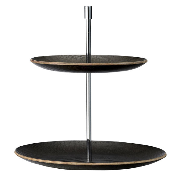 Bloomingville Etagere aus Holz - zweistöckige Kuchenplatte