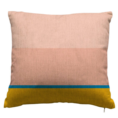 Fest Amsterdam Sofakissen Copper 45x45 cm - schönes Kissen in rosa-gelb