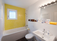 stein & ambiente Glasmosaik bright-yellow - 1 Netz 30x30 cm Mosaik aus Glas in gelb