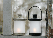 Windlicht antique look in weiß von broste Copenhagen