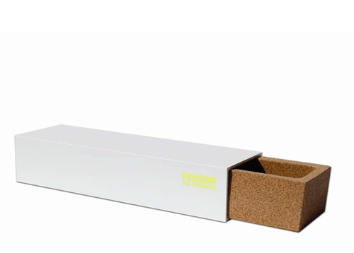 Brillenetui in weiß oder Stiftebox - Koje von Pension für Produkte