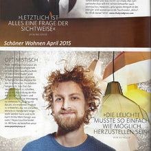 Pepe Heykoop Papierlampe folded lampshade gelb - Designer Lampenschirm aus Papier