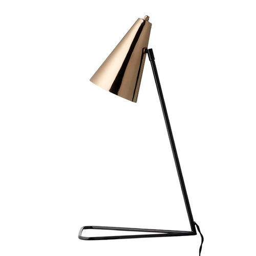 Bloomingville Tischlampe Copper - Designer Lampe aus Kupfer