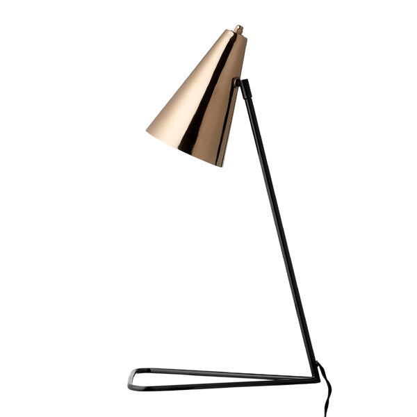 Bloomingville Tischlampe Copper - Designer Lampe aus Kupfer