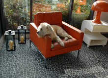 1 qm Natursteinmosaik cosmic black aus Lavagestein von stein & ambiente