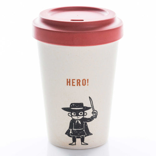 Bamboo Cup Little Hero - wiederverwendbarer coffee to go Becher