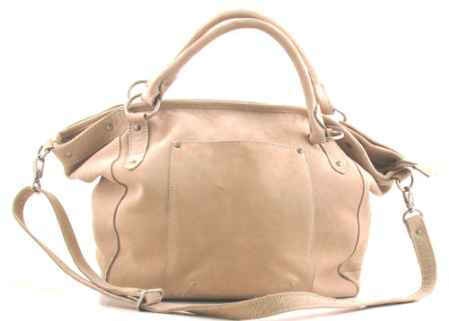 Cowboysbag Ledertasche New Bolton in natur - cooler Shopper im Vintage Look