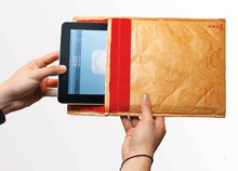 Undercover iPad Sleeve - gefütterte Tablet Schutzhülle von Luckies