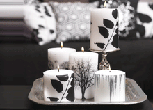 Broste Copenhagen Kerzenplatte Shandi in silber - Kerzenteller aus Aluminium