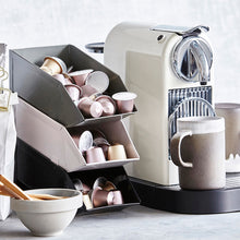 House Doctor Krug Running Glaze - handgemachte Steingut-Kanne braun-weiß