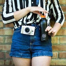 24bottles Edelstahl Trinkflasche tuxedo black - Designer Sport Trinkflasche schwarz 500 ml