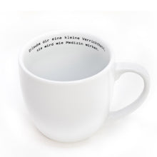 Susaba Glückstasse Verrücktheit - Tasse mit Henkel aus Keramik made in Germany