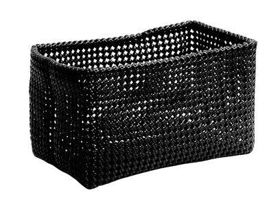 Korb rechteckig Tube in schwarz oder weiß von Möve