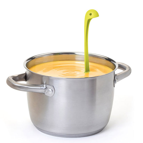 Ototo Suppenkelle Nessie in grün - witziger Suppenschöpfer