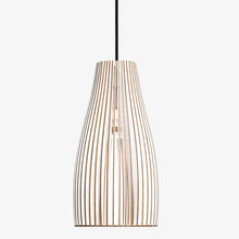 IUMI Pendelleuchte ENA weiß - Hängelampe aus Holz made in Berlin