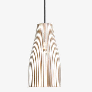 IUMI Pendelleuchte ENA weiß - Hängelampe aus Holz made in Berlin