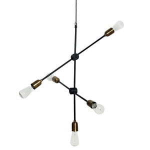 House Doctor Hängelampe Molecular - Designer Deckenlampe Mid-Century