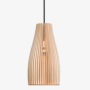 IUMI Pendelleuchte ENA natur - Hängelampe aus Holz made in Berlin