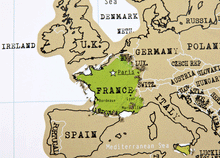 Scratch Map von luckies - Landkarte zum Freirubbeln - Entdecke die Welt
